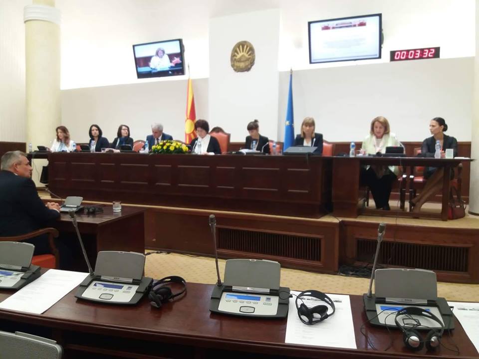 Градоначалникот Ногачески со исказ пред Надзорната расправа на Комисијата за култура