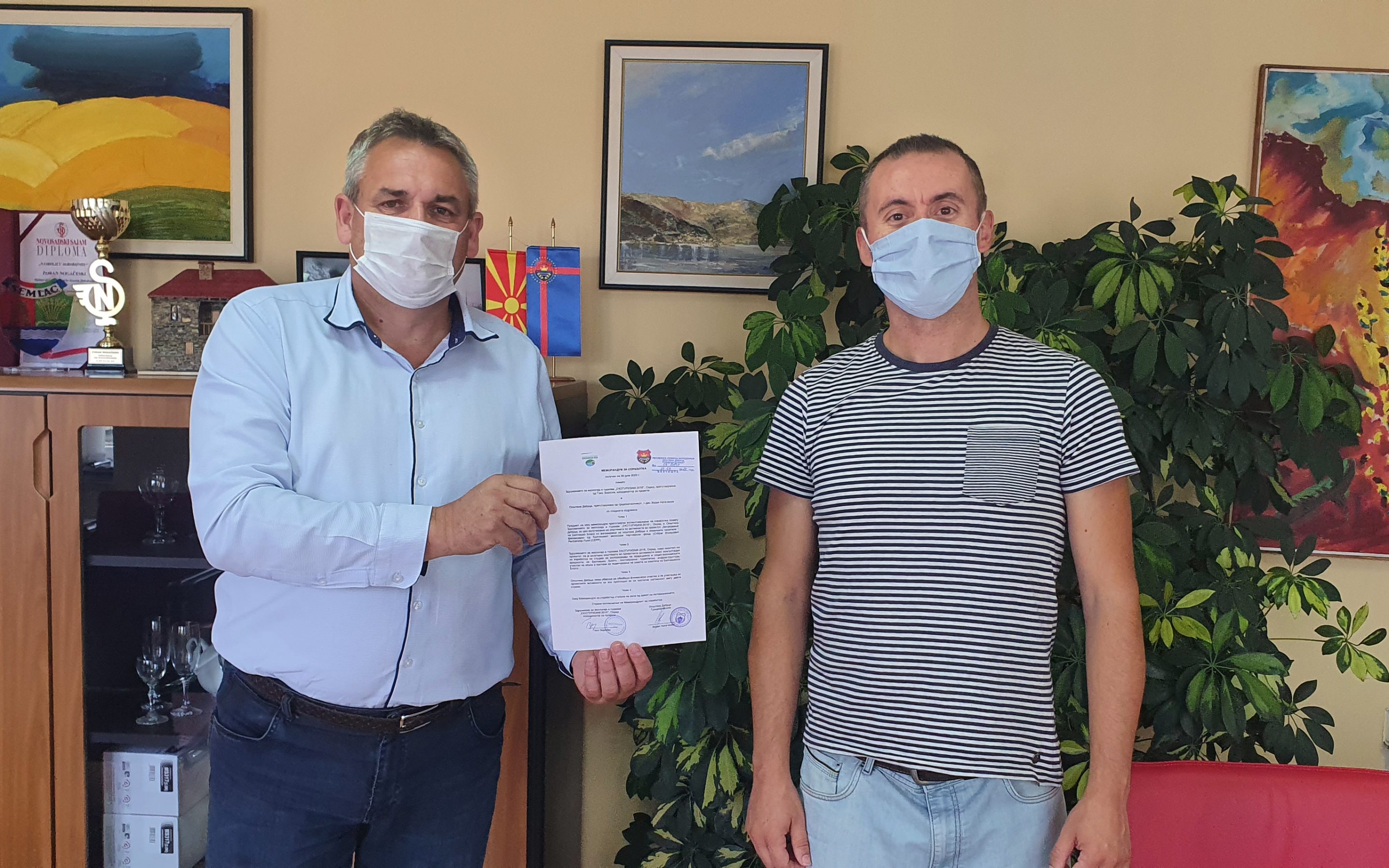 Потпишан Меморандумот за соработка на проектот: “ Зачувување на Белчишко Блато со ангажирање на општина Дебрца и локални чинители
