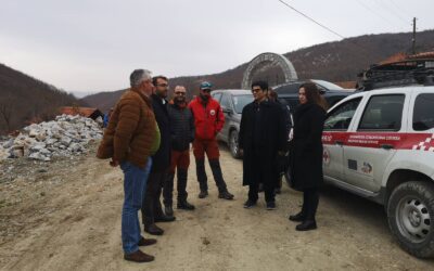 Делегацијата на ЕУ за ИПА2 Програмата во работна посета во општина Дебрца