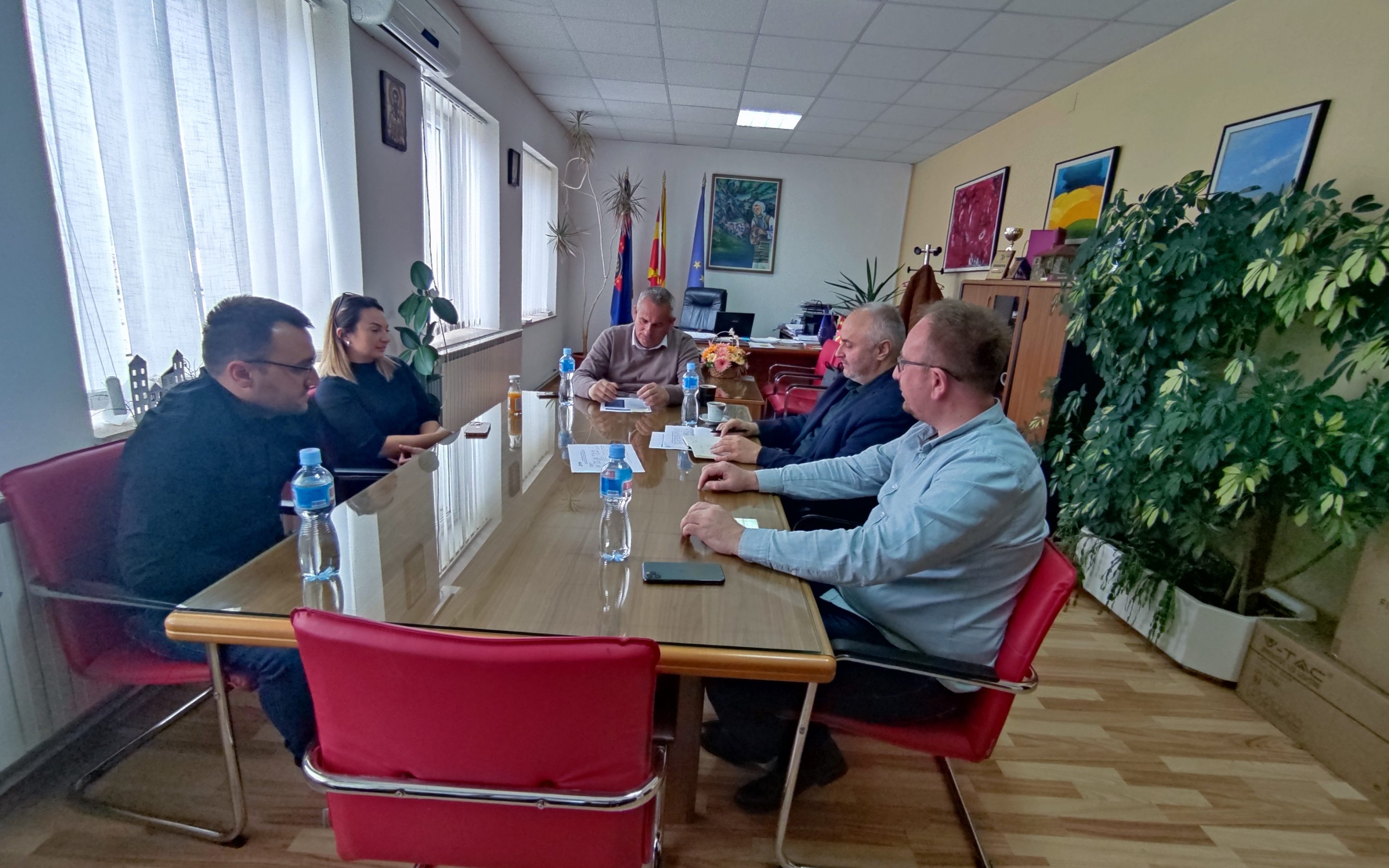 Остварена работна средба за проектот на УСАИД  зајакнување на капацитетите за искористување на ресурсите во соработка помеѓу општините и приватниот сектор