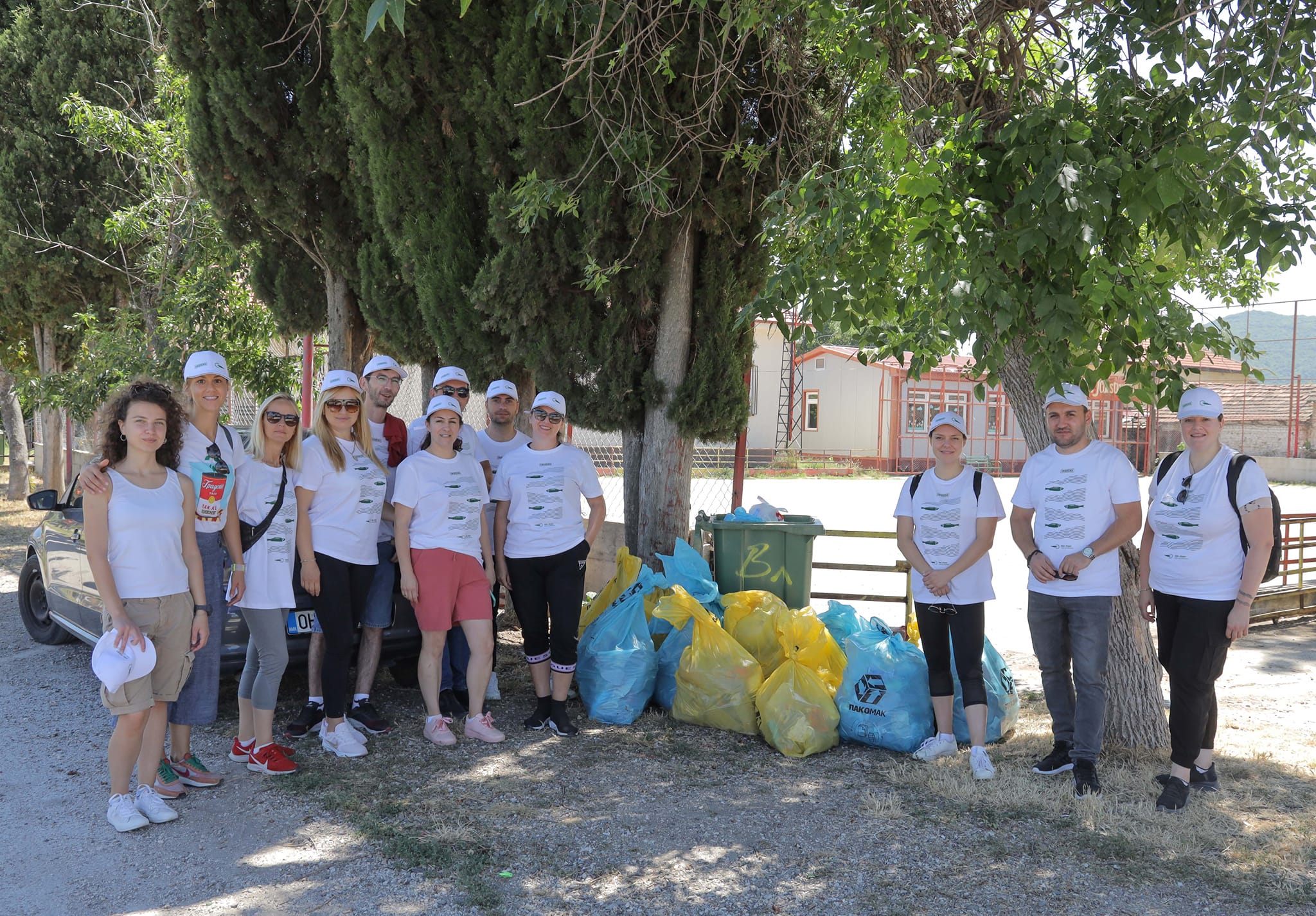 Спроведена Акцијата за прочистување во село Волино Заедно, за #НашатаГордост