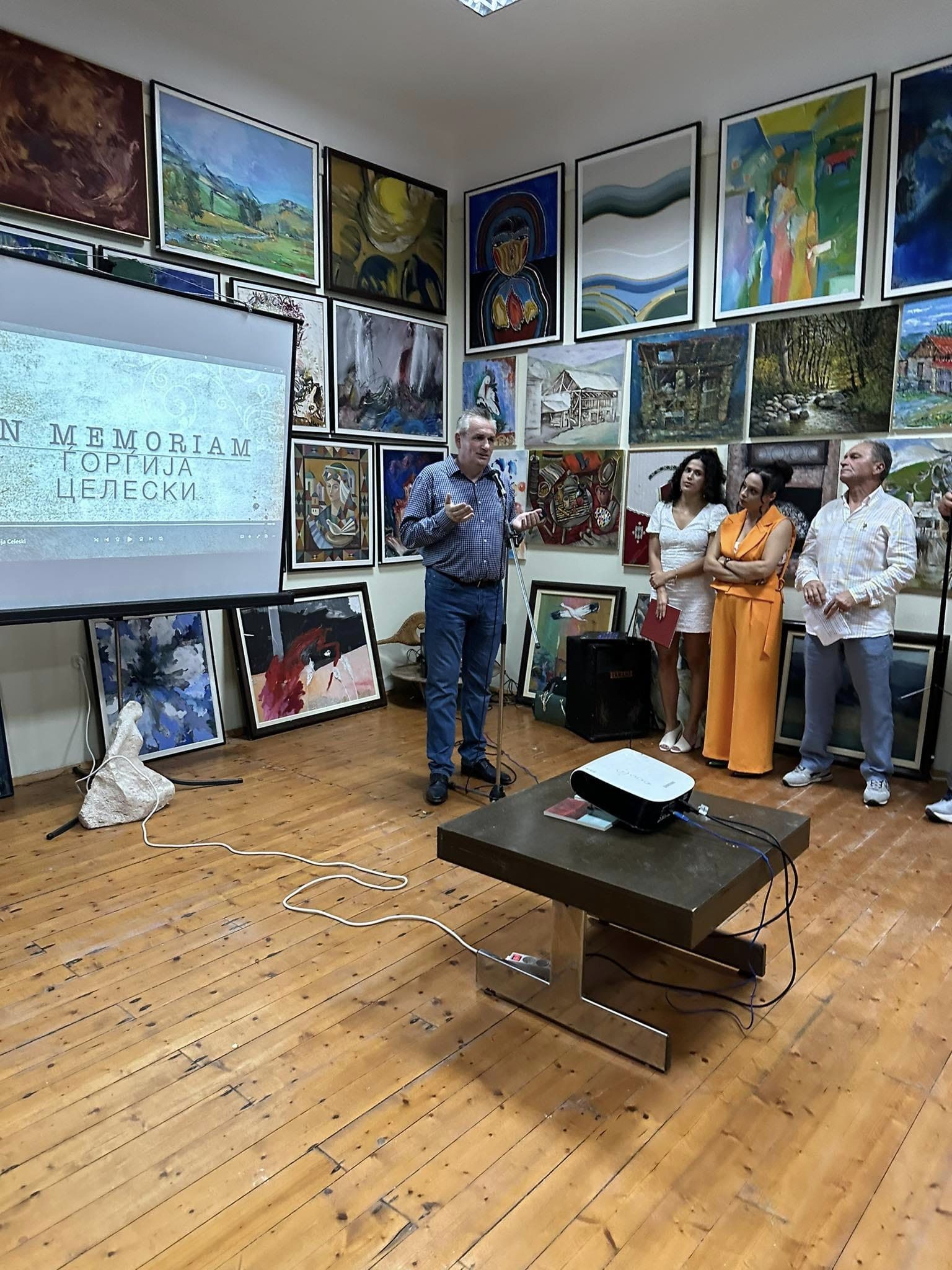 Свечено  отворена Интернационалната Ликовна колонија “Дебрца” – Белчишта, нејзиното 38 мо издание, кое оваа година е посветено во сеќавање на Ѓорѓија Целески, основоположникот на ликовната колонија